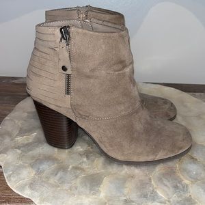 Size 7 madden girl tan booties